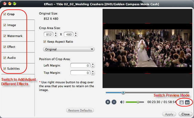 convert DVD to videos on Mac